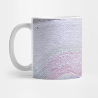 Blue Purple Violet Abstract Art Mug